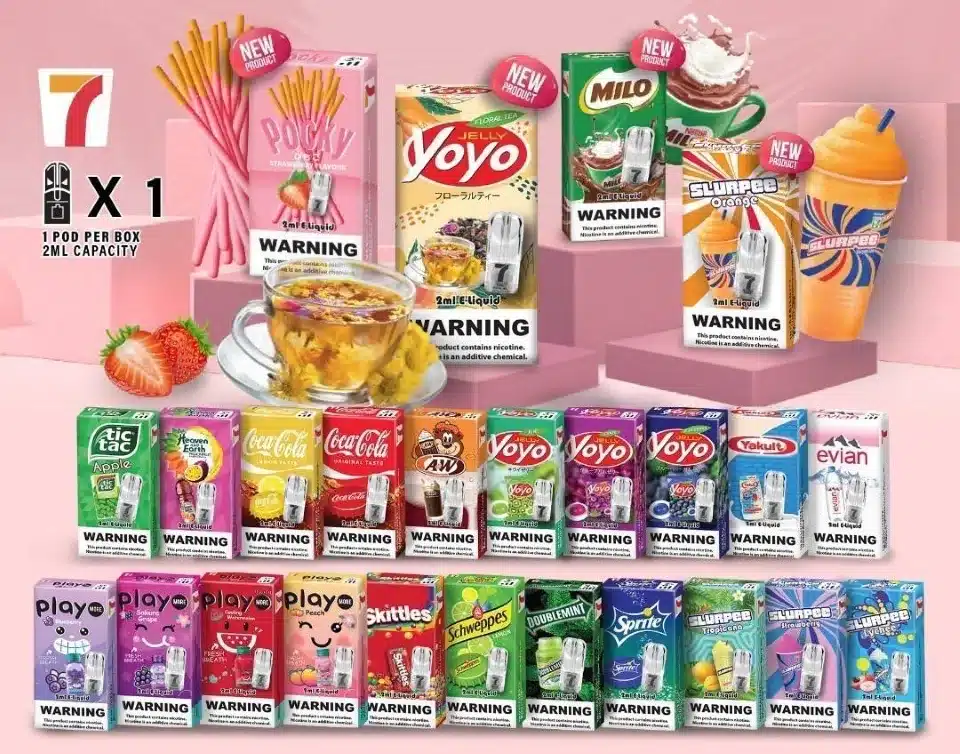 หัวพอต 7-11 Pod 5 รีวิว หัวพอต 7-11 กลิ่นชัด รสชาติหวานอร่อย