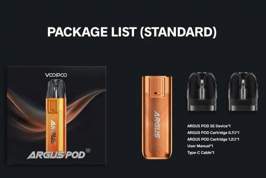 Voopoo Argus Pod SE Kit 17 อากัสพอต se คุณภาพคับกล่องให้มาแบบจัดเต็ม