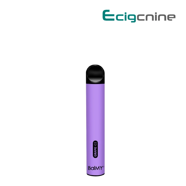 balmy disposable pod 300 puffs grape ice