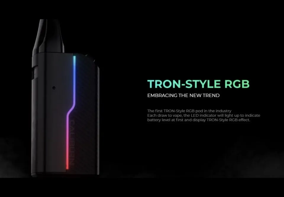 Uwell Caliburn GZ2 Kit 17 พอตไฟฟ้า caliburn gz2 ดีไซน์ใหม่
