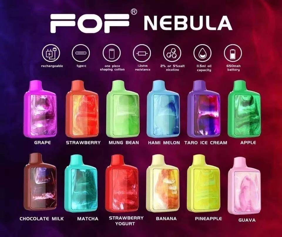 FOF Nebula 4,000 Puffs 8 fof nebular