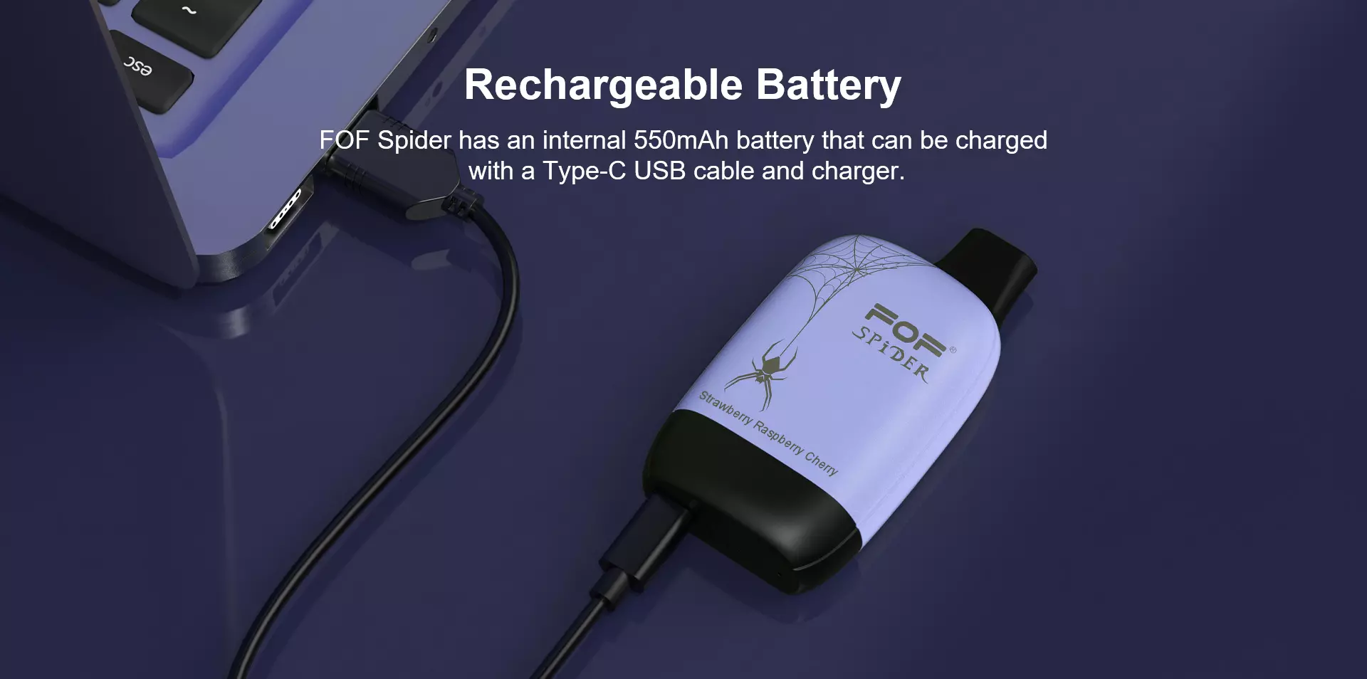FOF Spider 6000 Puff 30 fof spider pod