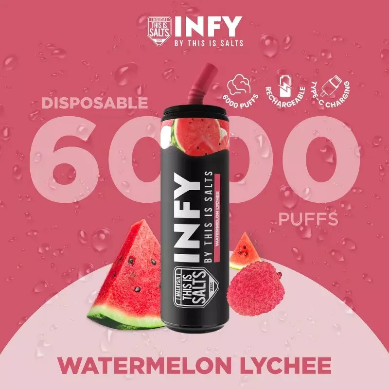 infy disposable watermelon lychee