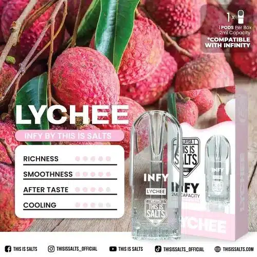 หัวพอต infy ราคาดีที่สุด ของแท้ หัวพอต infy ใกล้ฉัน กลิ่นลิ้นจี่ (Lychee)