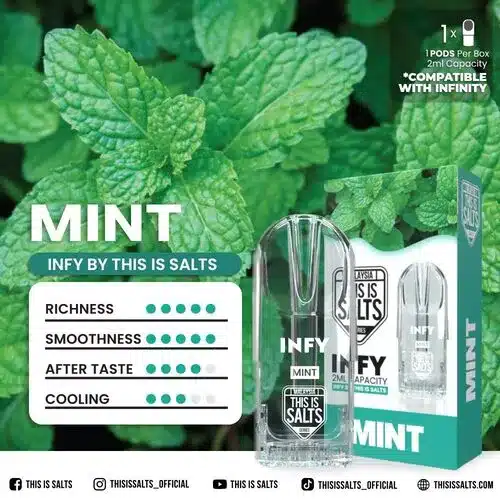 หัวพอต infy ราคาดีที่สุด ของแท้ หัวพอต infy ใกล้ฉัน กลิ่นมินต์ (Mint)