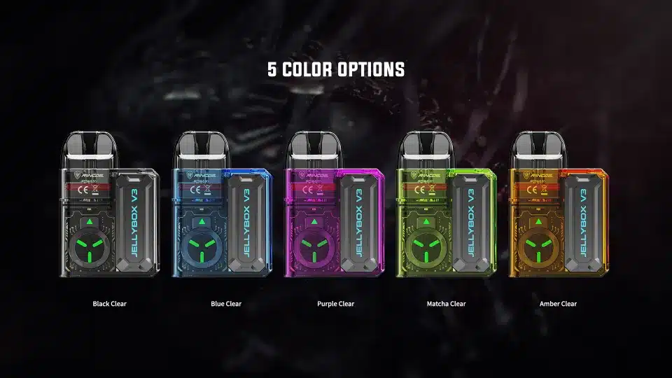 Jellybox V3 บอดี้โปร่งใส มีให้เลือก 5 สี