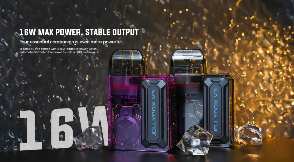 Jellybox V3 จ่ายไฟได้สูงสุด 16 W