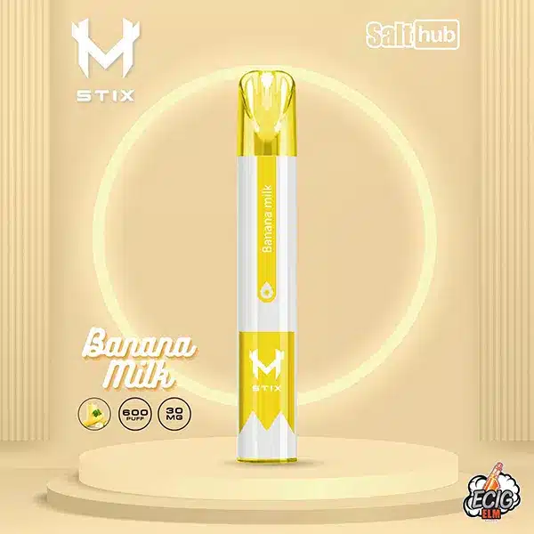 m stix 600 banana milk