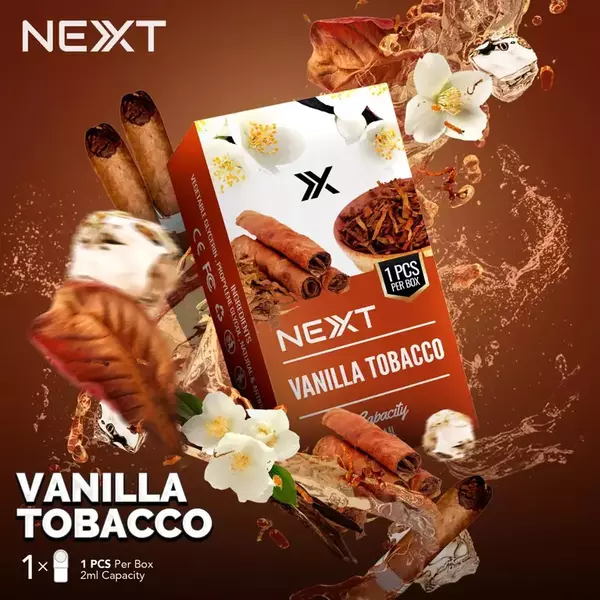 หัวNext สำหรับใช้กับเครื่องnext กลิ่นยาสูบวานิลลา