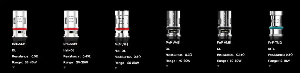 หัวพอต voopoo pnp-x pod empty 2ml ใช้กับคอยล์ในซีรีส์ pnp 