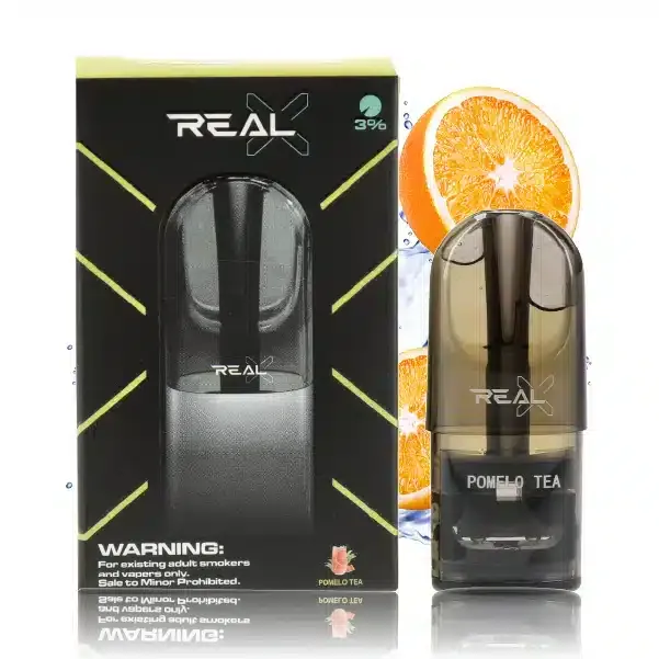 realx pod pomelo tea