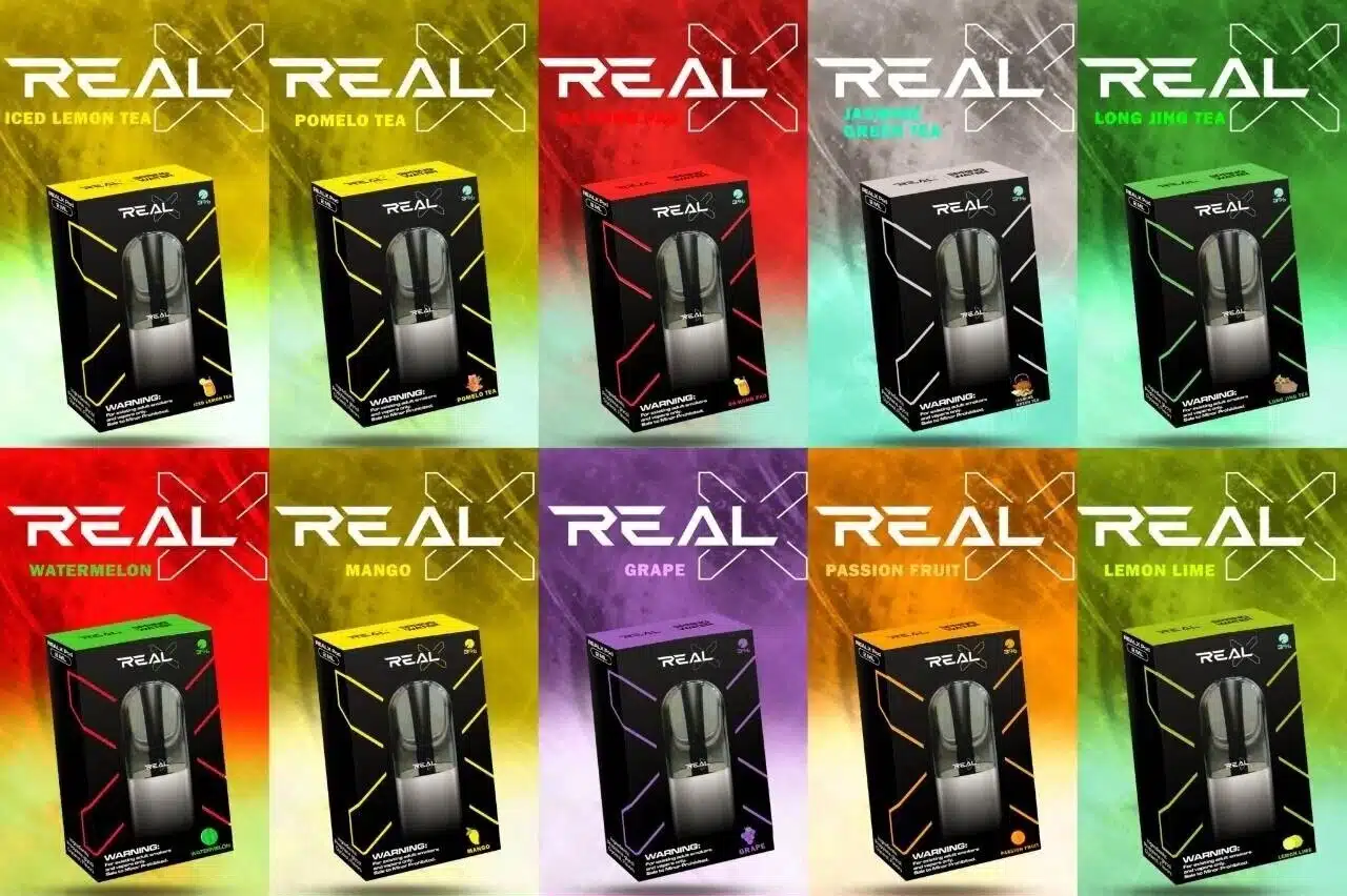 หัวพอต RealX Pod 35 หัวพอต realx pod กับเทคโนโลยีและน้ำยาคุณภาพ