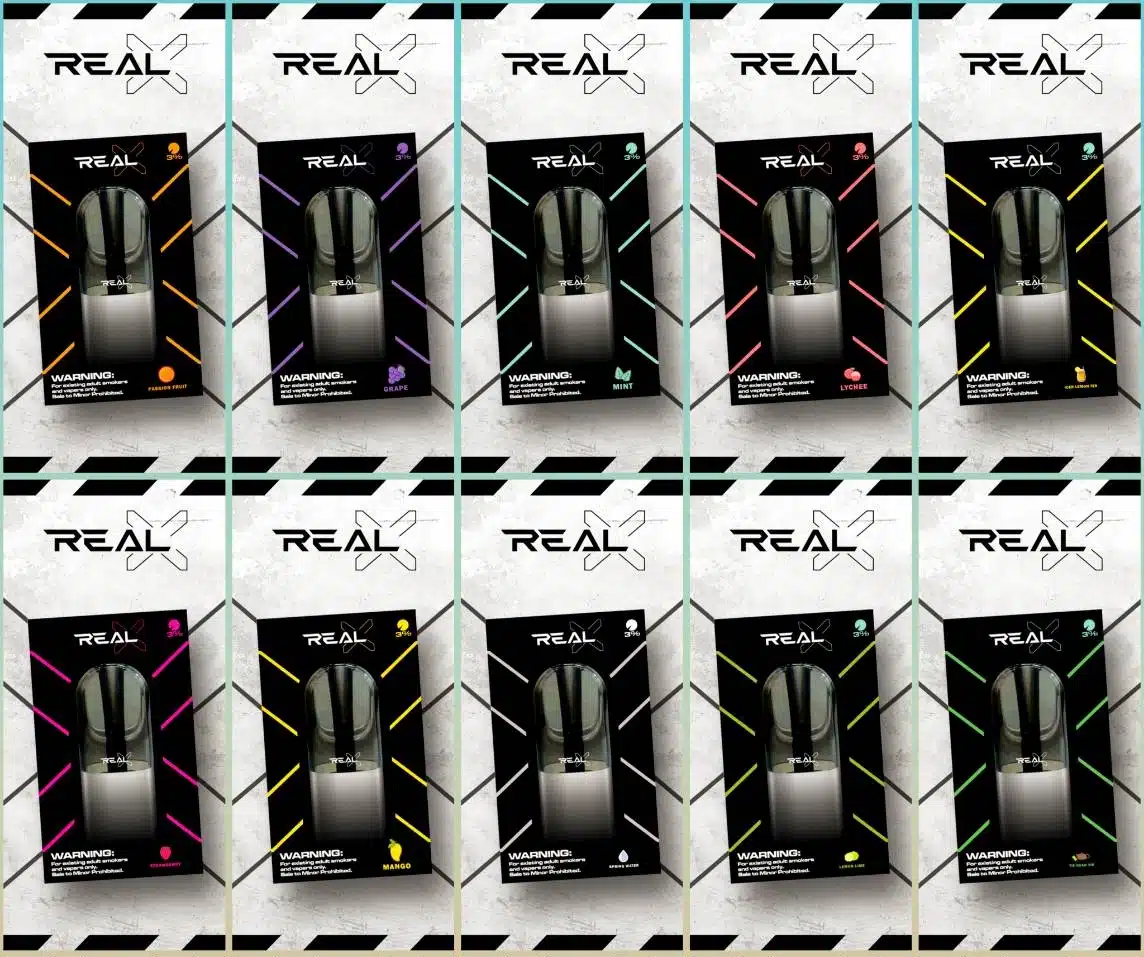 หัวพอต RealX Pod 36 หัวพอต realx pod ใส่ใจทุกรายละเอียดเพื่อสายควัน