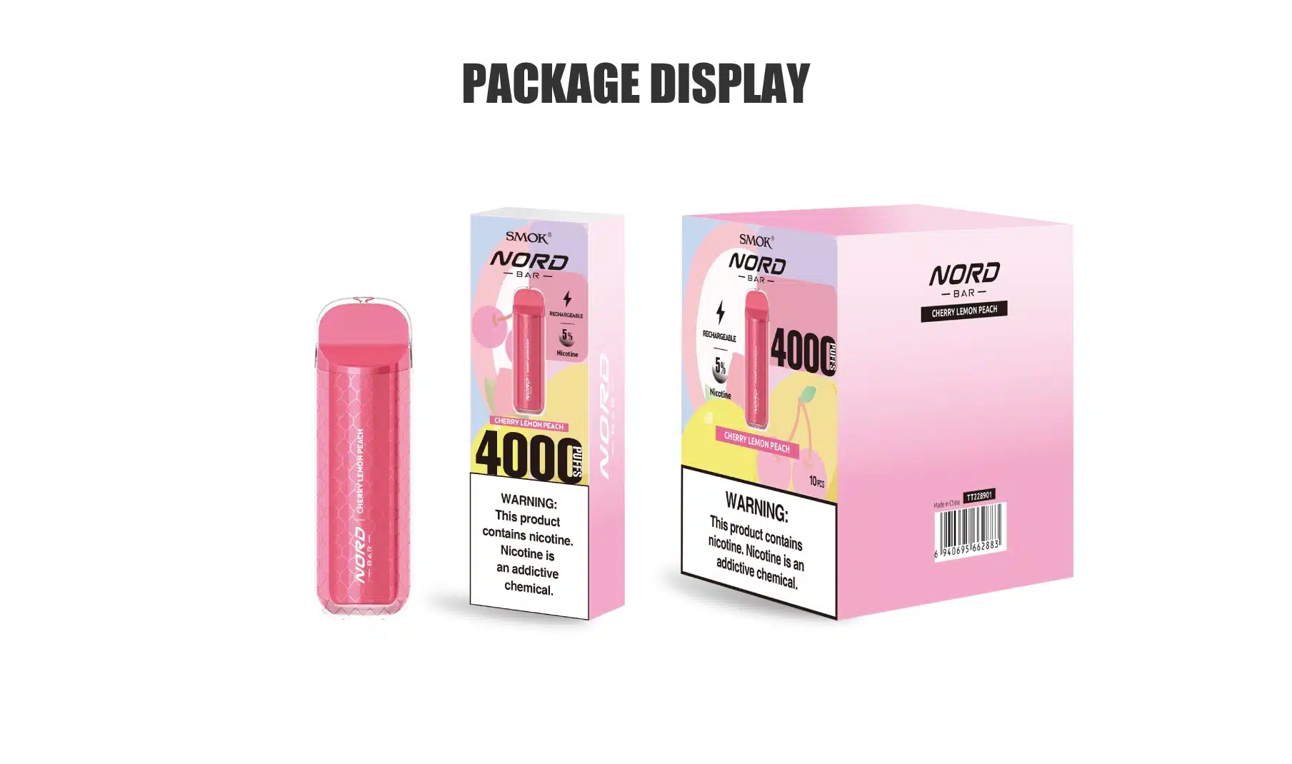 Smok Nord Bar Disposable Pod 4000 Puffs 22 smok-nord-bar-disposable-pod-4000-puffs-box-set