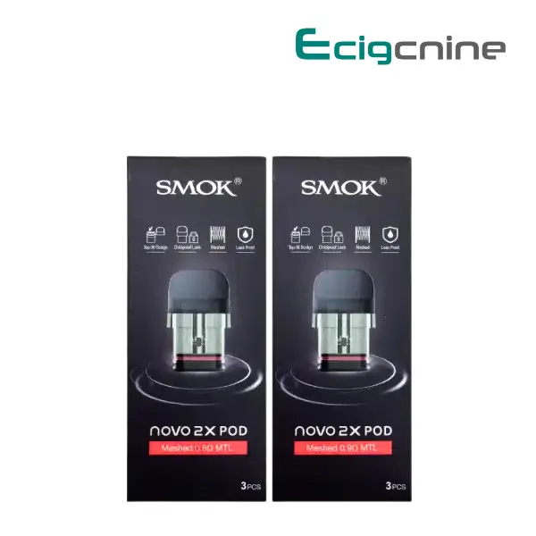 smok novo 2x cartridge 2ml