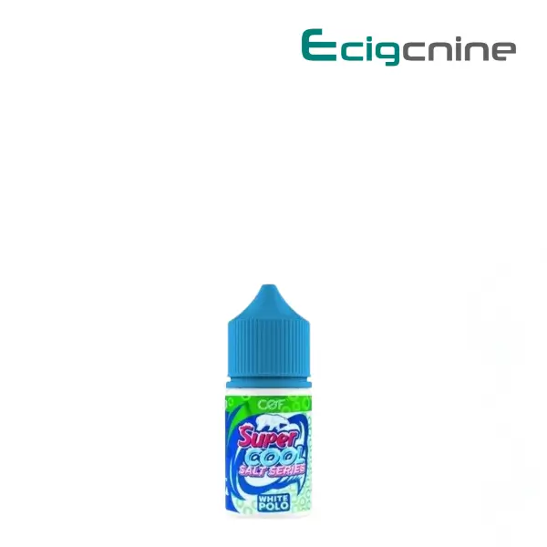 super cool salt nic 30 ml nic35 white polo