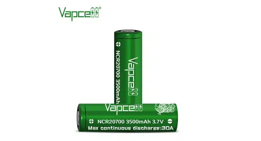 Vapcell 20700 3500mah 30A 5 ถ่าน vapcell ขนาด 20700 ใช้งานง่าย ปลอดภัย มั่นใจได้เลย