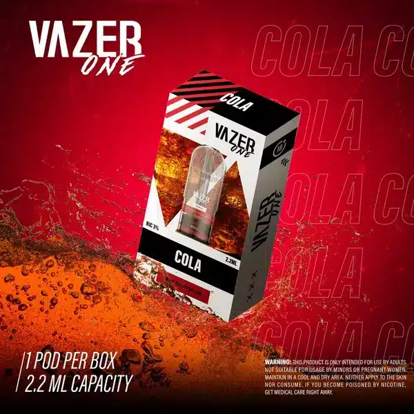หัว พอ ต Vazer กลิ่น cola