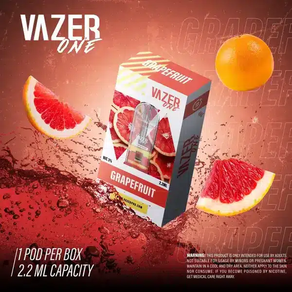 หัวน้ำยา vazer one กลิ่น grapefruit