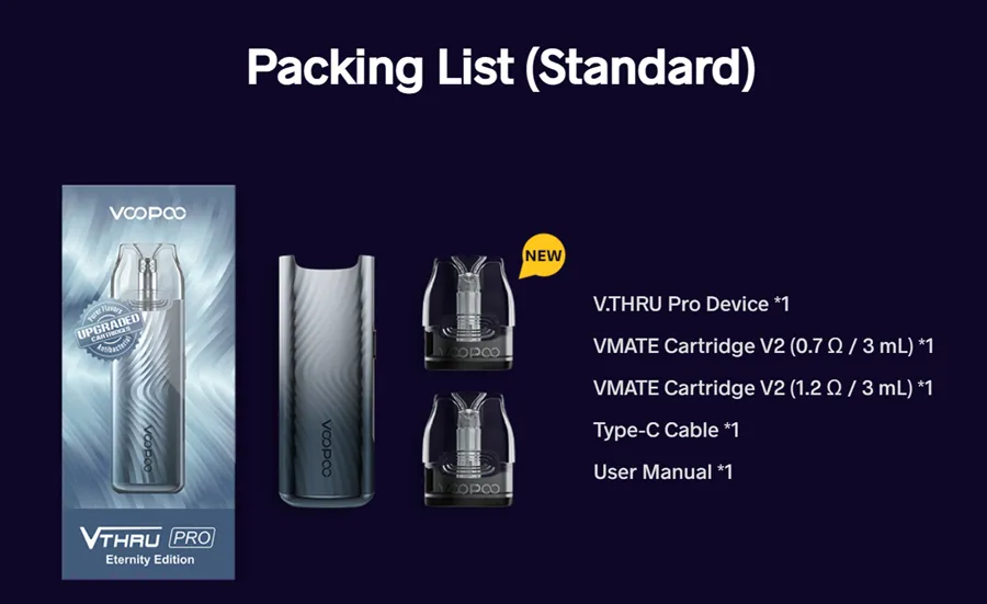 Voopoo Vthru Pro Eternity Edition 16 voopoo vthru pro