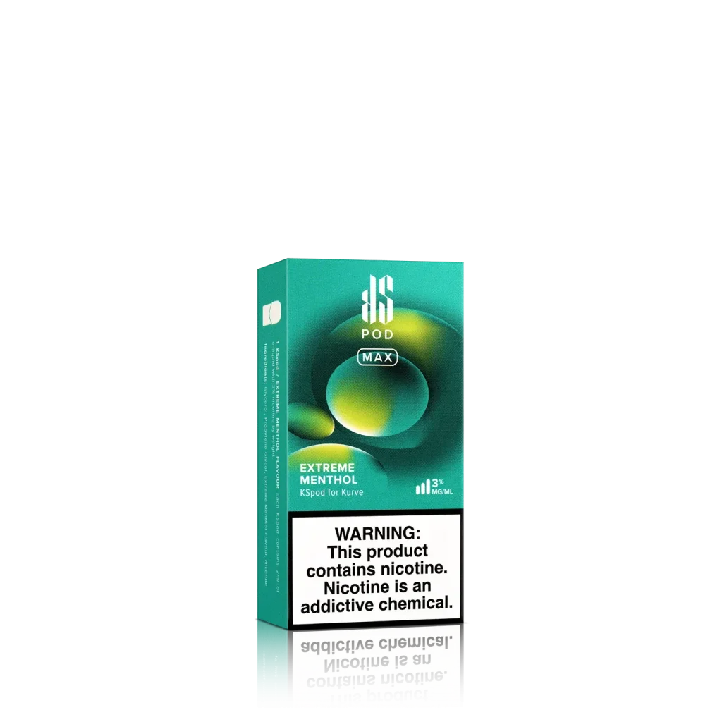 หัวพอต ks pod max extreme menthol