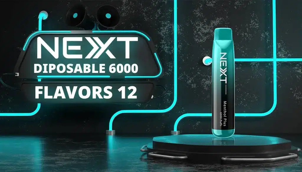 Next 6000 Puffs Limited Edition (1 กล่อง 12 ชิ้น) 27 next 6000 puffs บุหรี่ไฟฟ้าสุด Limited ของแถมเพียบ
