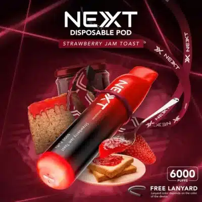 Pod next กลิ่นขนมปังปิ้งแยมสตรอว์เบอร์รี่