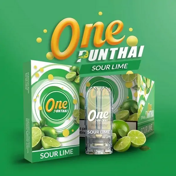 หัวพอตน้ำยาบุหรี่ไฟฟ้า พันธุ์ไทย sour lime