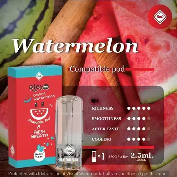 vcm 2.5 pod ml กลิ่นลูกอมรสแตงโม