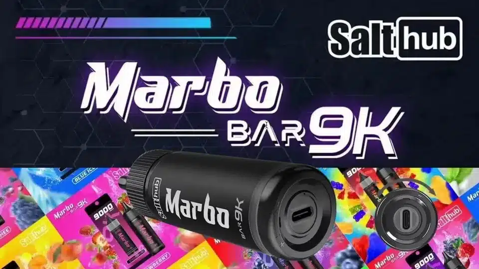 Marbo Bar 9000 Puffs Disposable Pod 35 พอตใช้แล้วทิ้ง marbo bar ปรับรูลมได้ แบบอั้นหรือโล่งก็เลือกได้ตามใจ