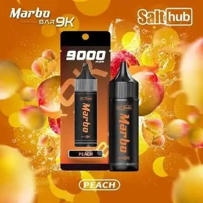 พอตใช้แล้วทิ้ง marbo bar กลิ่นพีช