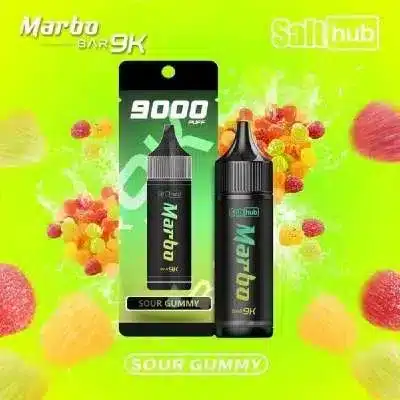 มาโบ 9000 puff กลิ่นเยลลี่ผลไม้รวม