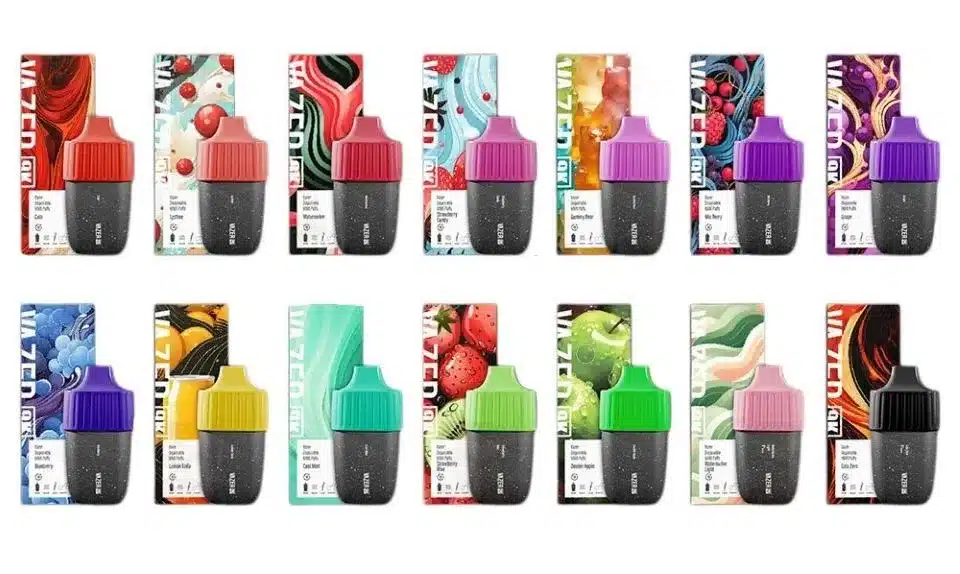 พอตใช้แล้วทิ้ง vazer 9000 puffs disposable pod กับข้อดีมากมาย