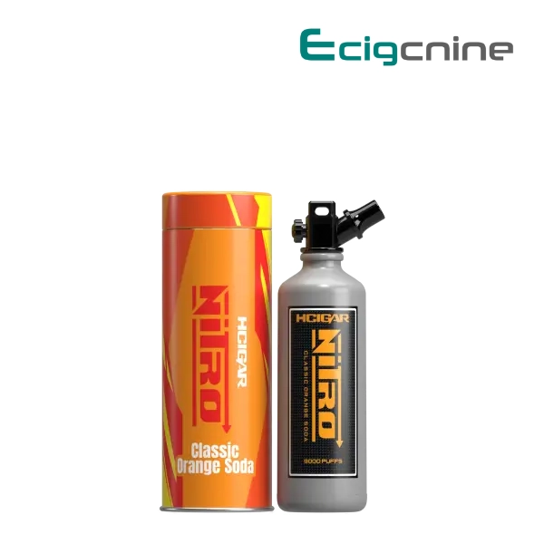 Hcigar Nitro 9000 Puffs 10 hcigar nitro 9000 puffs cassic orange soda