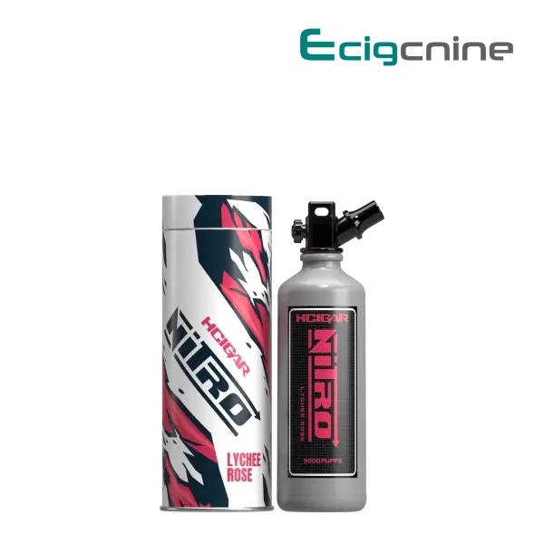 Hcigar Nitro 9000 Puffs 4 hcigar nitro 9000 puffs lychee-rose
