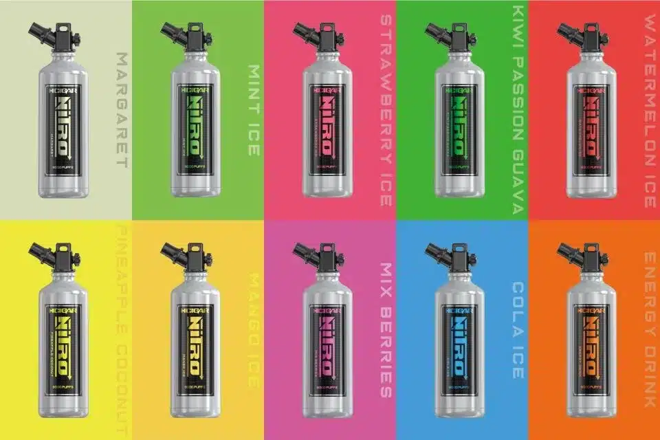 Hcigar Nitro 9000 Puffs 41 รีวิวพอตใช้แล้วทิ้ง hcigar nitro 9000 disposable