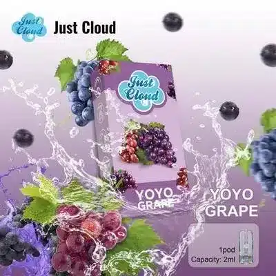 หัวjust cloud กลิ่นองุ่นโยโย่