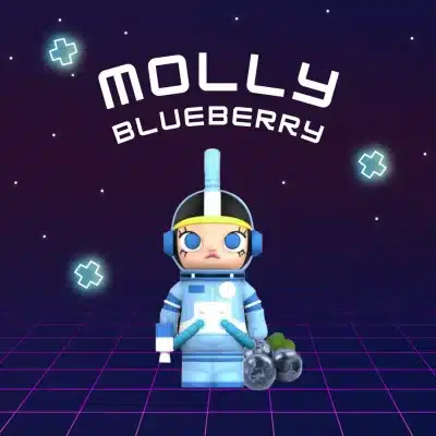 molly pod 9000 puff กลิ่นบลูเบอร์รี่