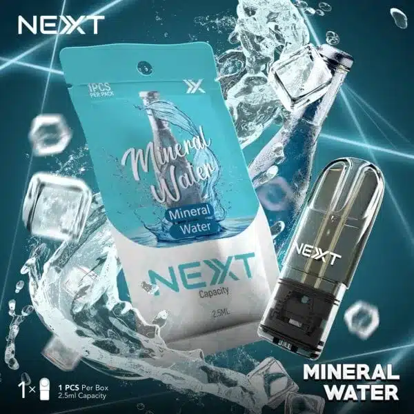 next pod 2.5 กลิ่นน้ำแร่ mineral water