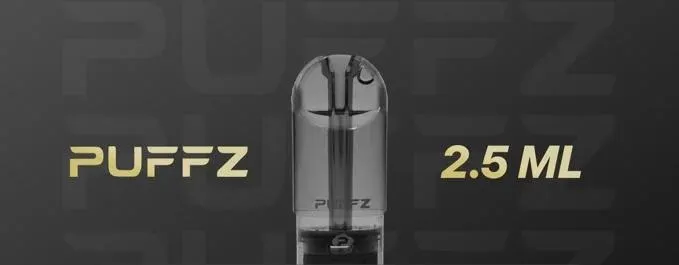 หัวพอต Puffz Pod 2.5 ml 5 puffz pod 2.5 ml เยอะจุใจใช้งานได้ยาวๆ