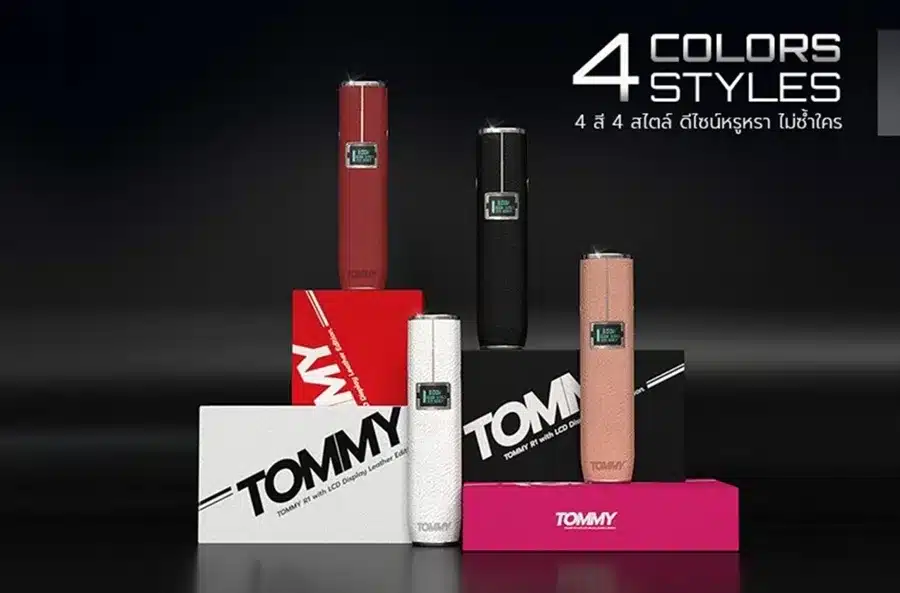 Tommy R1 Pod Device 14 tommy r1 pod device ขนาดมาตรฐาน ใช้งานกับหัวน้ำยาได้หลายรุ่น