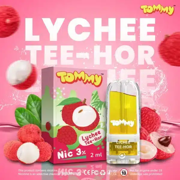 หัวพอต tommy ลิ้นจี่ lychee tee-hor