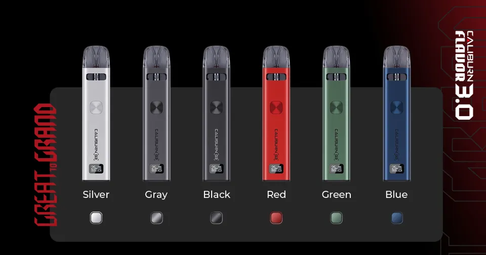 Uwell Caliburn G3 Pod Kit 5 คาริเบิน g3 กับประสิทธิที่มากกว่าเดิม