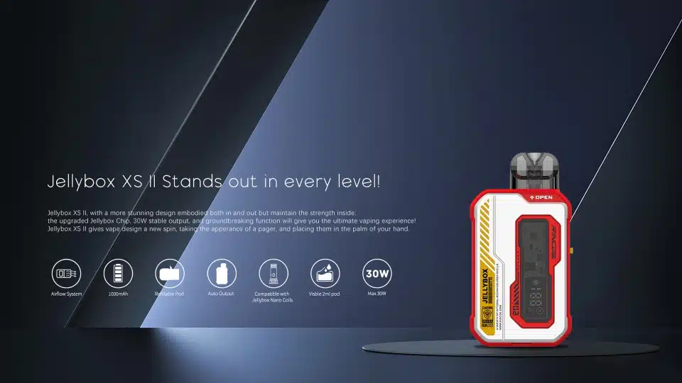 Jellybox XS 2 อัปเกรดจาก Jellybox XS รุ่นเดิม