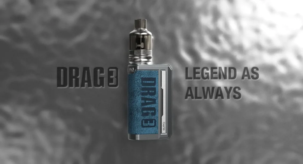 VOOPOO Drag 3 177W TC Box Kit 3 voopoo drag 3